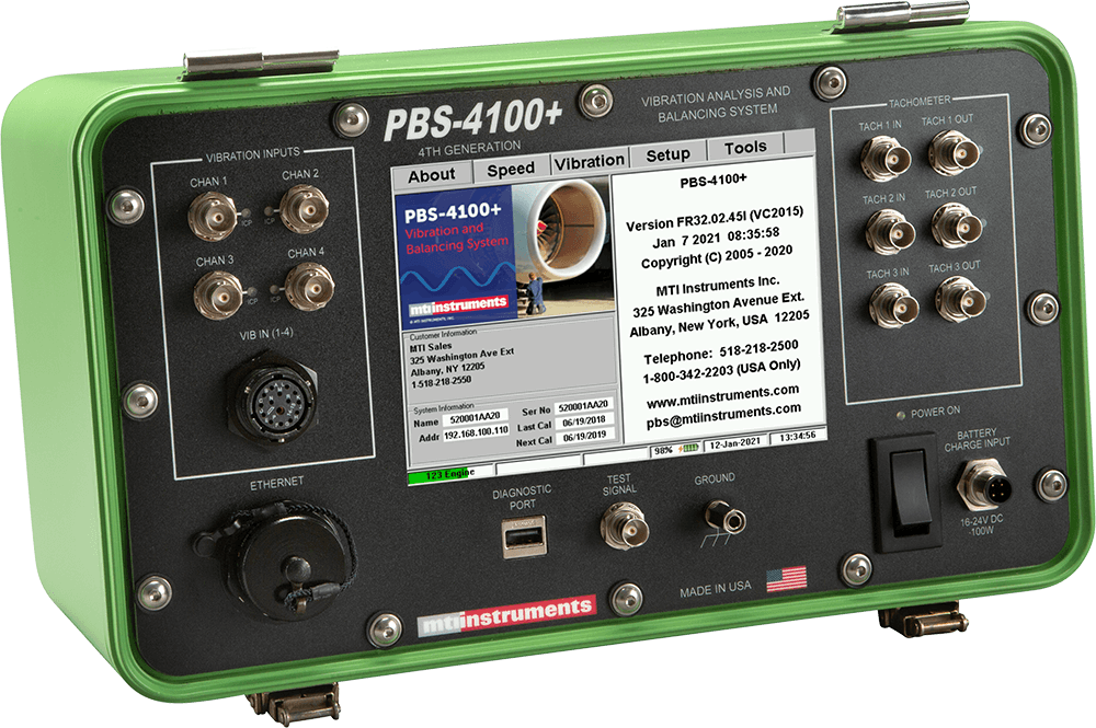 MTI Instruments豸PBS-4100+  4 Яʽ񶯺ƽϵͳ