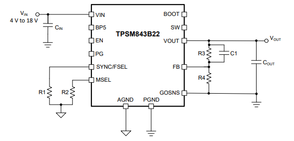 TPSM843B22ѹģ飨ɵTI 